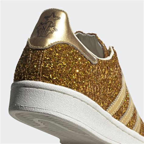 adidas superstar glitter maat 34|adidas gold metallic superstar.